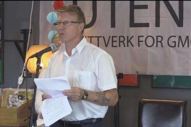 Stortingsrepresentant Oskar Grimstad (Frp) i debatt under Arendalsuka