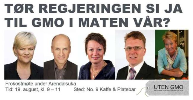 Frokostmøte under Arendalsuka Frokostmøte under Arendalsuka