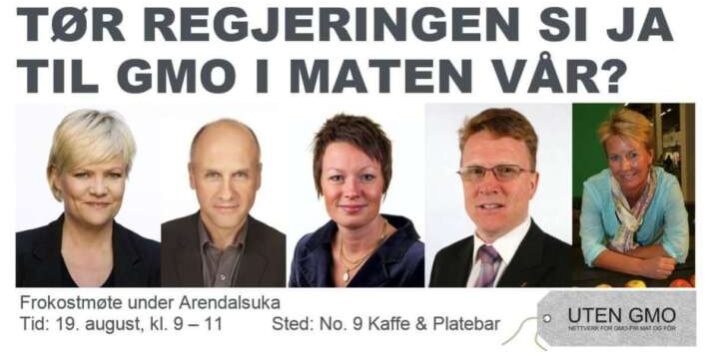 Frokostmøte under Arendalsuka