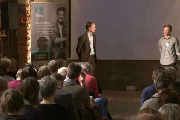 Gaute Eiterjord hos Bioteknologirådet. Foto: Skjermdump