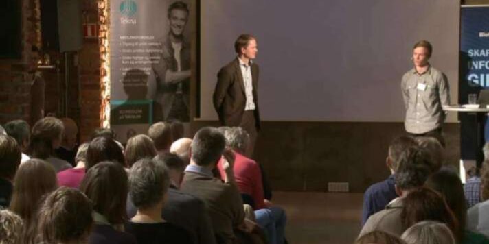 Gaute Eiterjord hos Bioteknologirådet. Foto: Skjermdump