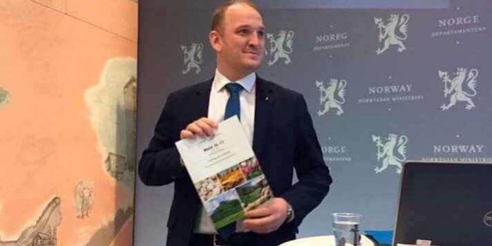 Landbruksminister Jon Georg Dale